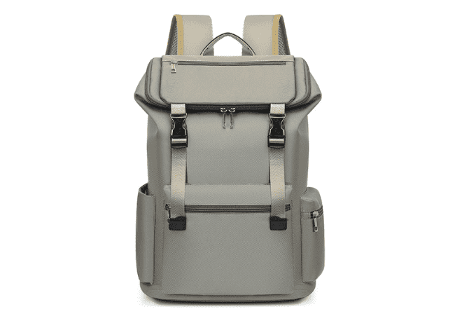 DTE-3023 Large Capacity Fashion Grey College Schoolbag