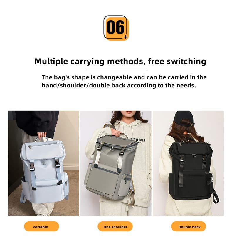 DTE-3023 Multiple Carrying Methods,