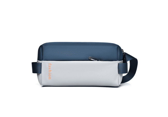 DXYZ-0344 Blue-White Anti Theft Chest Bag