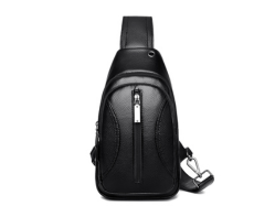AXDS-753 Men's Leather Chest Bag