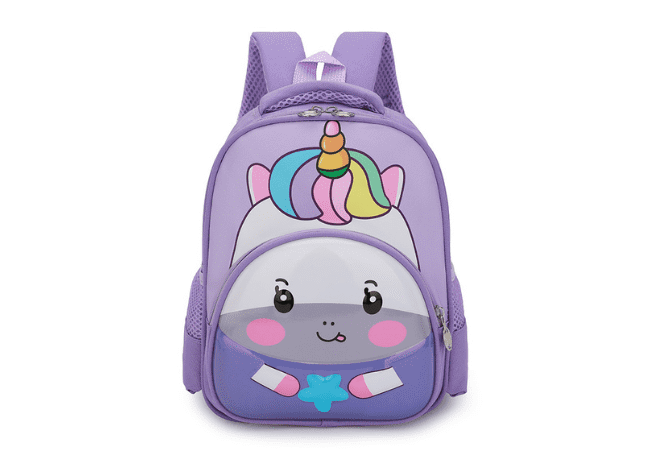 Purple Kindergarten School Bag